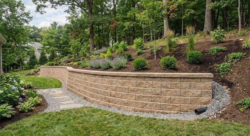 Retaining Wall Installation in Melbourne, FL