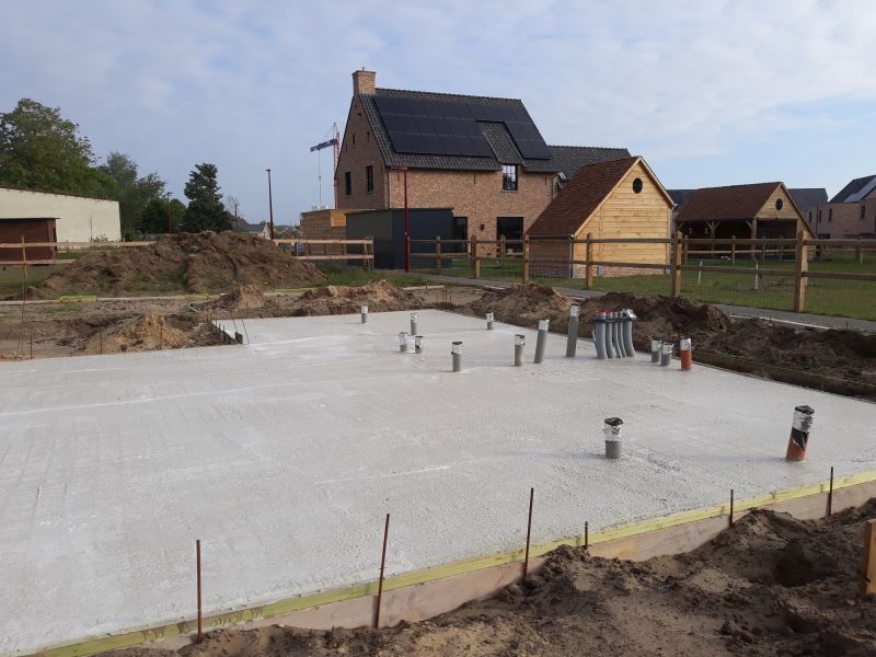 Concrete Foundation Installation in Fredericksburg, VA