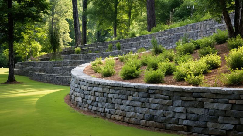 Landscape Wall Construction in Napa, CA