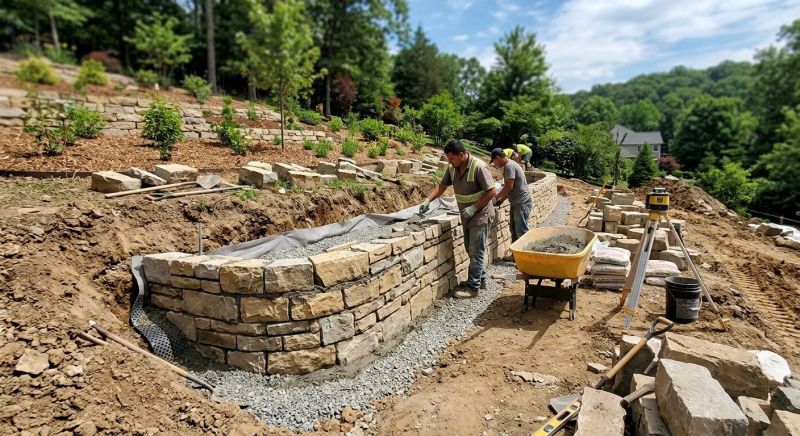 Landscape Wall Construction in Ventura County, CA