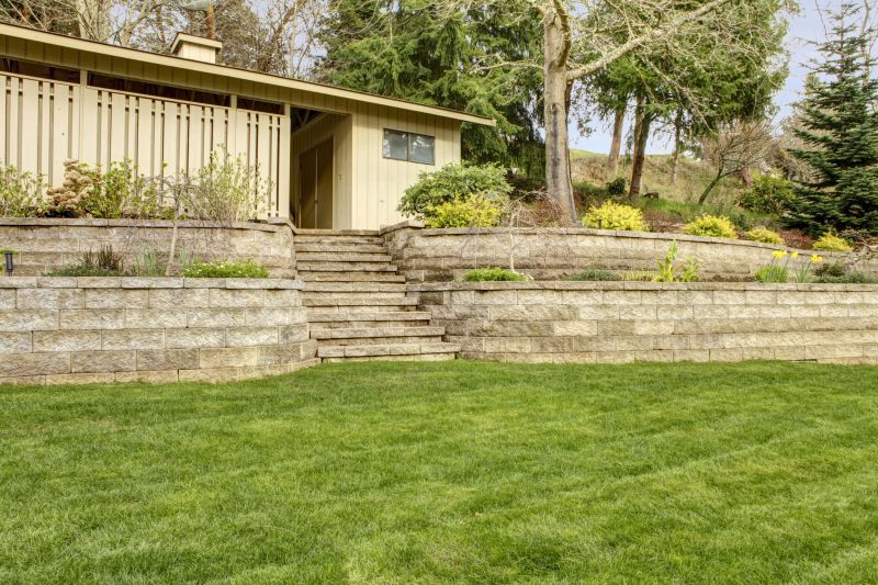 Landscape Wall Construction in Rockwall, TX