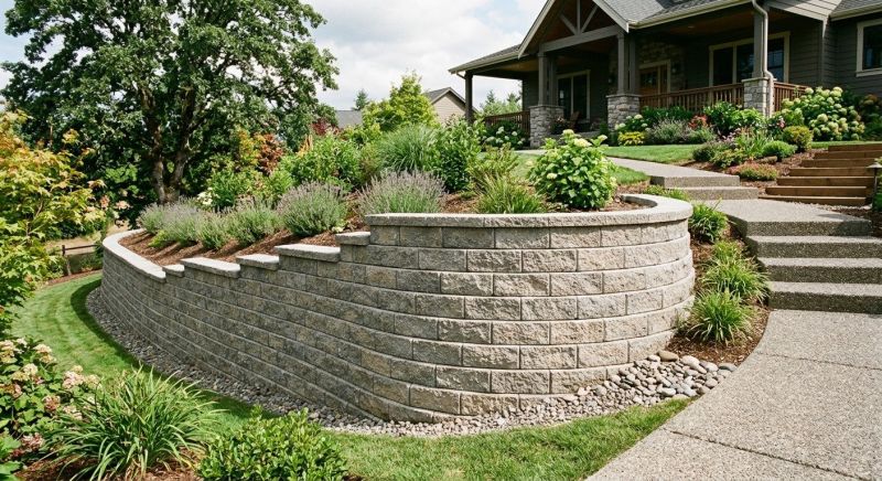 Retaining Wall Installation in Brevard County, FL