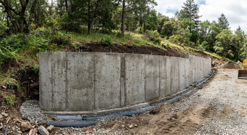 Retention Wall Construction in Ventura County, CA