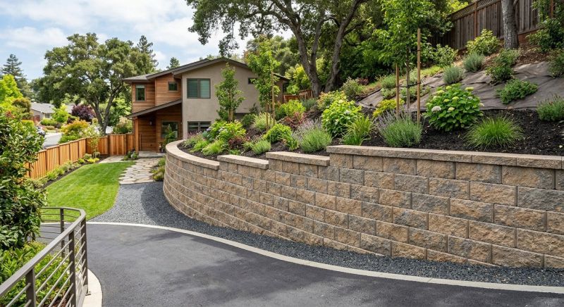 Retention Wall Installation in Pasco County, FL
